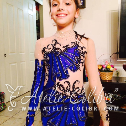 Rhythmic Gymnastics Leotards | Atelier Colibri | ( R_0037_4 )