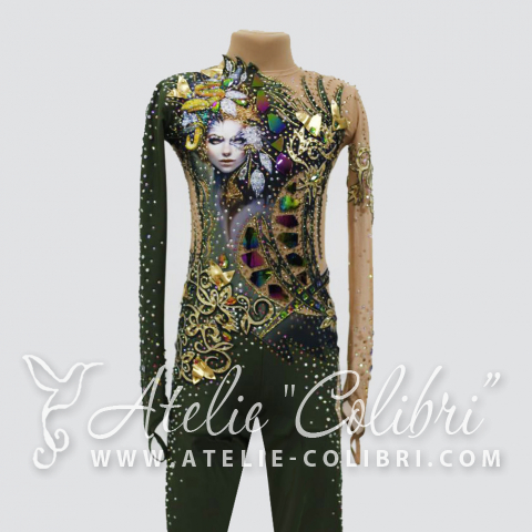 Leotards for Ice Skating | Atelier Colibri | ( F_K0270_2 )