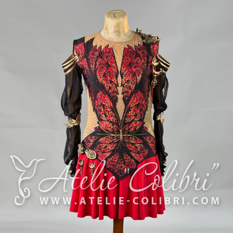 Leotards for Ice Skating | Atelier Colibri | ( F_K0291_3 )