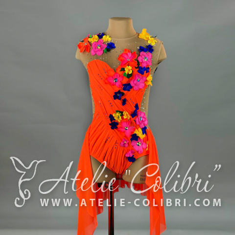 Leotards for Ice Skating | Atelier Colibri | ( F_K0297_2 )