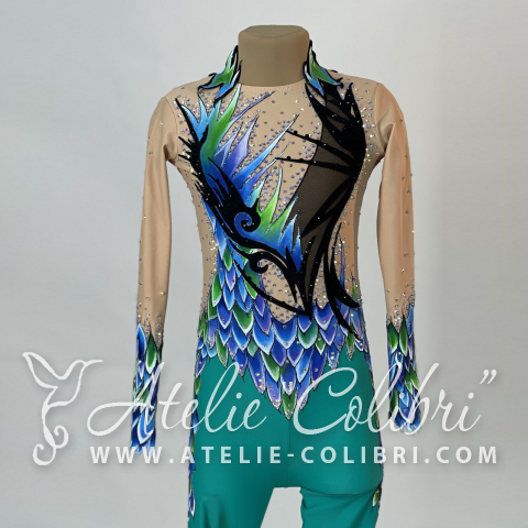 Rhythmic Gymnastics Unitards | Atelier Colibri | ( UN_K0304_2 )