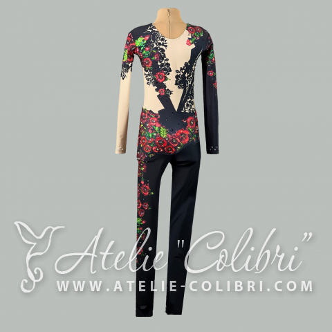 Rhythmic Gymnastics Unitards | Atelier Colibri | ( UN_K0330_2 )