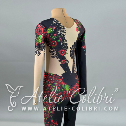 Rhythmic Gymnastics Unitards | Atelier Colibri | ( UN_K0330_2 )