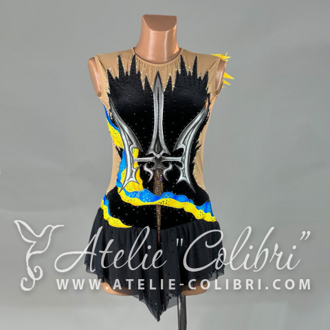 Leotards for Ice Skating | Atelier Colibri | ( F_K0332_2 )