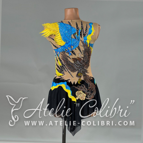 Leotards for Ice Skating | Atelier Colibri | ( F_K0332_2 )