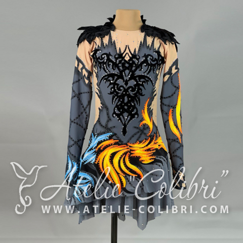 Leotards for Ice Skating | Atelier Colibri | ( F_K0355_1 )