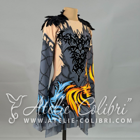 Leotards for Ice Skating | Atelier Colibri | ( F_K0355_1 )