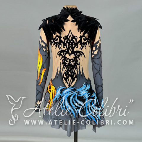 Leotards for Ice Skating | Atelier Colibri | ( F_K0355_1 )