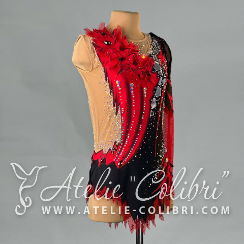 Rhythmic Gymnastics Leotards | Atelier Colibri | ( K_0370_1-transformer )