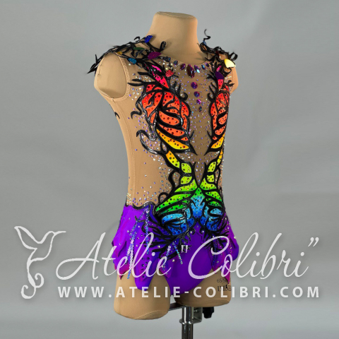 Rhythmic Gymnastics Leotards | Atelier Colibri | ( K_0377_1 -transformer )