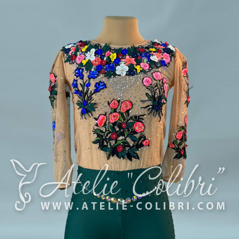 Rhythmic Gymnastics Unitards | Atelier Colibri | ( UN_K0378_1 )