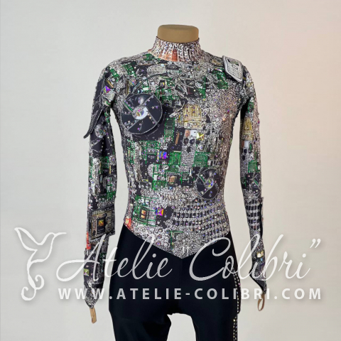 Rhythmic Gymnastics Unitards | Atelier Colibri | ( UN_K0391_1 )