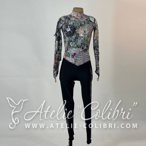 Rhythmic Gymnastics Unitards | Atelier Colibri | ( UN_K0391_1 )