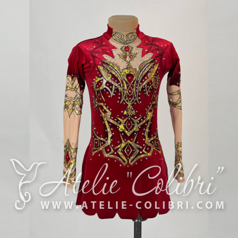 Leotards for Ice Skating | Atelier Colibri | ( F_K0395_1 )