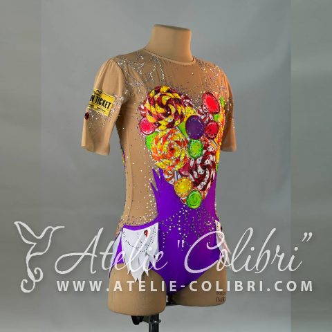 Rhythmic Gymnastics Leotards | Atelier Colibri | ( K_0397_1 )