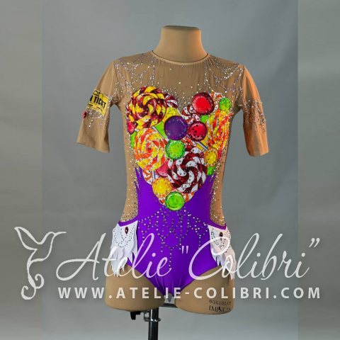Rhythmic Gymnastics Leotards | Atelier Colibri | ( K_0397_1 )