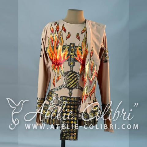 Leotards for Ice Skating | Atelier Colibri | ( F_K0402_1 )