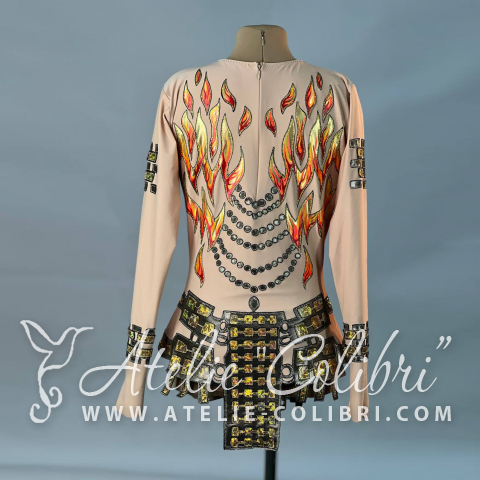 Leotards for Ice Skating | Atelier Colibri | ( F_K0402_1 )