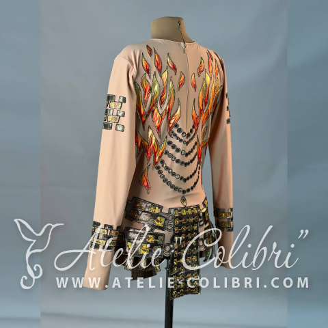 Leotards for Ice Skating | Atelier Colibri | ( F_K0402_1 )