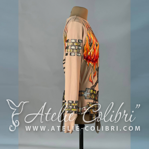 Leotards for Ice Skating | Atelier Colibri | ( F_K0402_1 )