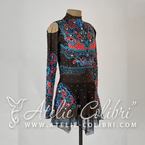 Leotards for Ice Skating | Atelier Colibri | ( F_K0420_1 )