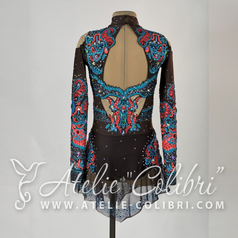Leotards for Ice Skating | Atelier Colibri | ( F_K0420_1 )