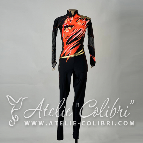 Rhythmic Gymnastics Unitards | Atelier Colibri | ( UN_K0439_1 )