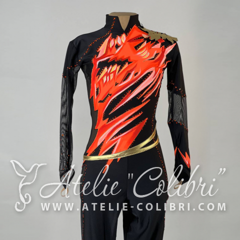 Rhythmic Gymnastics Unitards | Atelier Colibri | ( UN_K0439_1 )