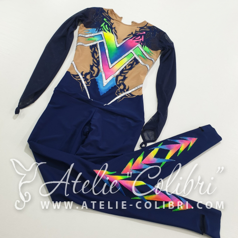 Rhythmic Gymnastics Unitards | Atelier Colibri | ( UN_R0471_1 )