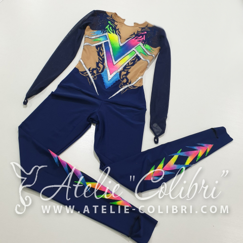 Rhythmic Gymnastics Unitards | Atelier Colibri | ( UN_R0471_1 )