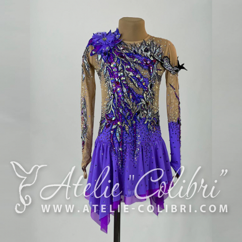 Leotards for Ice Skating | Atelier Colibri | ( F_R0535_3 )