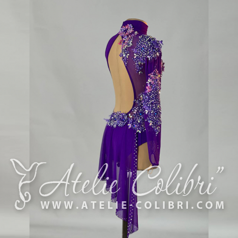 Leotards for Ice Skating | Atelier Colibri | ( F_R0538_1 )