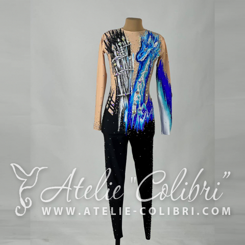 Rhythmic Gymnastics Unitards | Atelier Colibri | ( UN_R0549_1 )