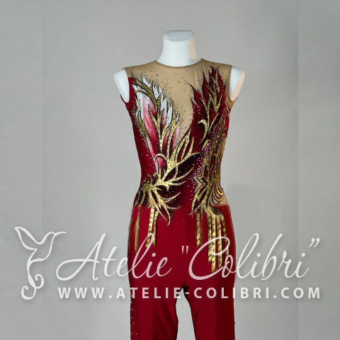 Rhythmic Gymnastics Unitards | Atelier Colibri | ( UN_R0554_1 )