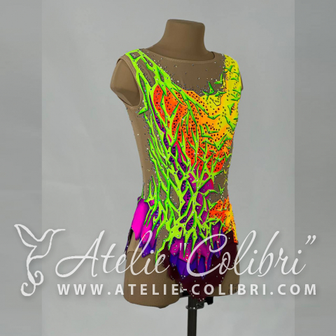 Rhythmic Gymnastics Leotards | Atelier Colibri | ( R_0587_1 )