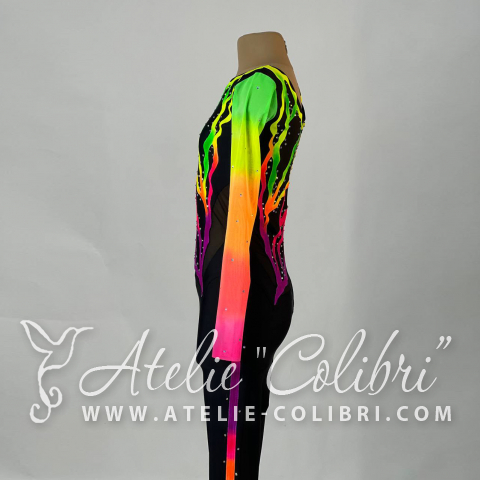 Rhythmic Gymnastics Unitards | Atelier Colibri | ( UN_R0592_1 )