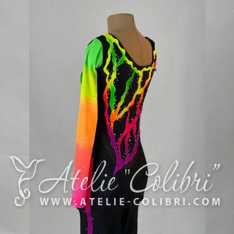 Rhythmic Gymnastics Unitards | Atelier Colibri | ( UN_R0592_1 )