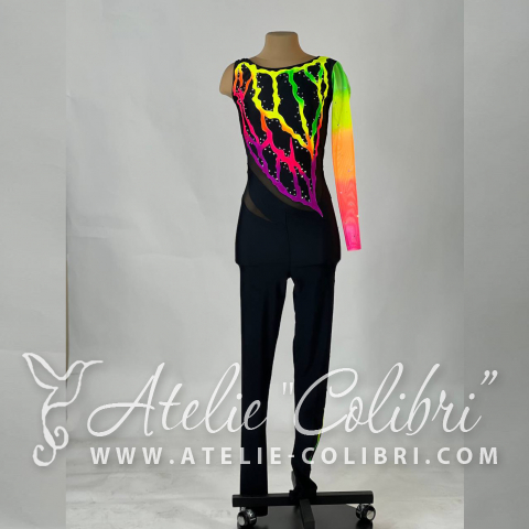 Rhythmic Gymnastics Unitards | Atelier Colibri | ( UN_R0592_1 )