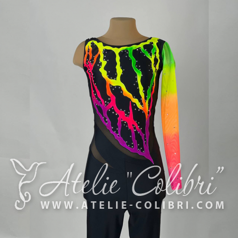 Rhythmic Gymnastics Unitards | Atelier Colibri | ( UN_R0592_1 )