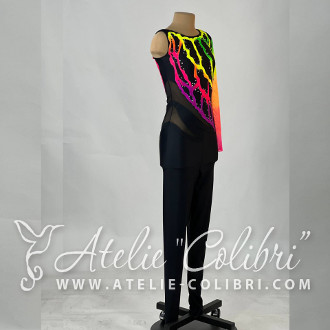 Rhythmic Gymnastics Unitards | Atelier Colibri | ( UN_R0592_1 )