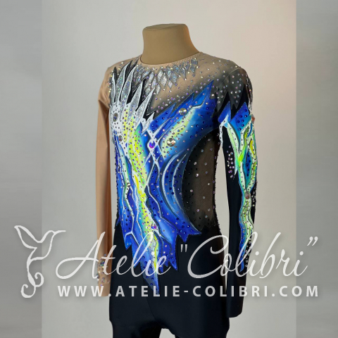 Rhythmic Gymnastics Unitards | Atelier Colibri | ( UN_R0616_1 )