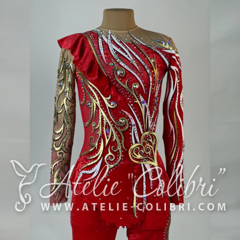 Rhythmic Gymnastics Unitards | Atelier Colibri | ( UN_R6019_1 )