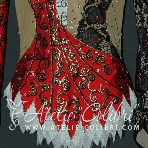 Rhythmic Gymnastics Leotards | Atelier Colibri | ( K_0043_1 )