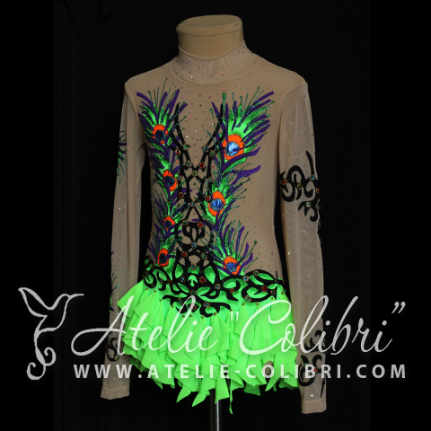 Leotards for Ice Skating | Atelier Colibri | ( F_K0090_3 )