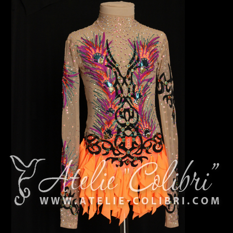 Leotards for Ice Skating | Atelier Colibri | ( F_K0090_5 )