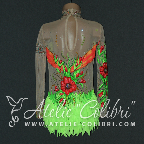 Leotards for Ice Skating | Atelier Colibri | ( F_K0101_3 )
