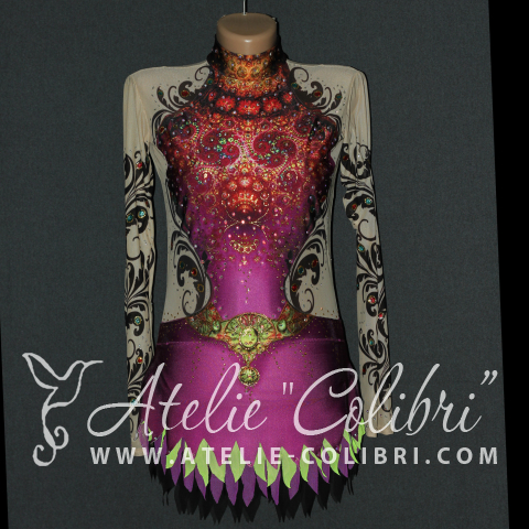 Rhythmic Gymnastics Leotards | Atelier Colibri | ( K_0125_1 )