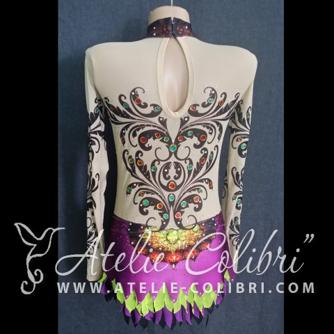 Rhythmic Gymnastics Leotards | Atelier Colibri | ( K_0125_1 )