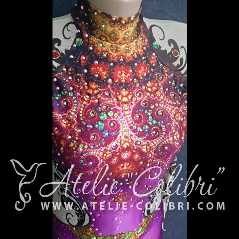 Rhythmic Gymnastics Leotards | Atelier Colibri | ( K_0125_1 )