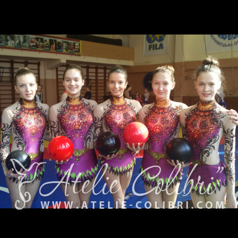 Rhythmic Gymnastics Leotards | Atelier Colibri | ( K_0125_1 )